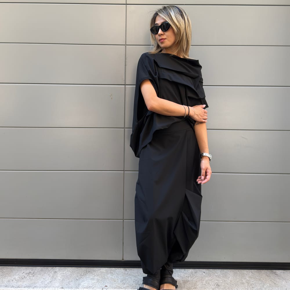 BLUSA NUVOLA BLACK - immagine 5