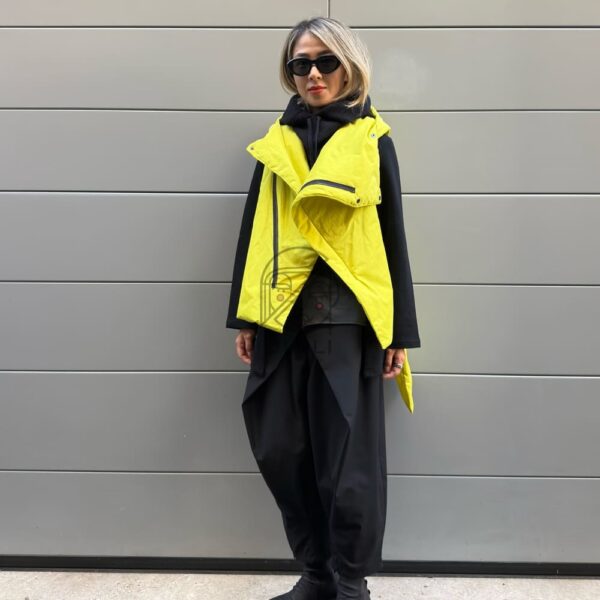 GILET ECOPIUMINO MUNICH GIALLO VERDE ACIDO - immagine 4