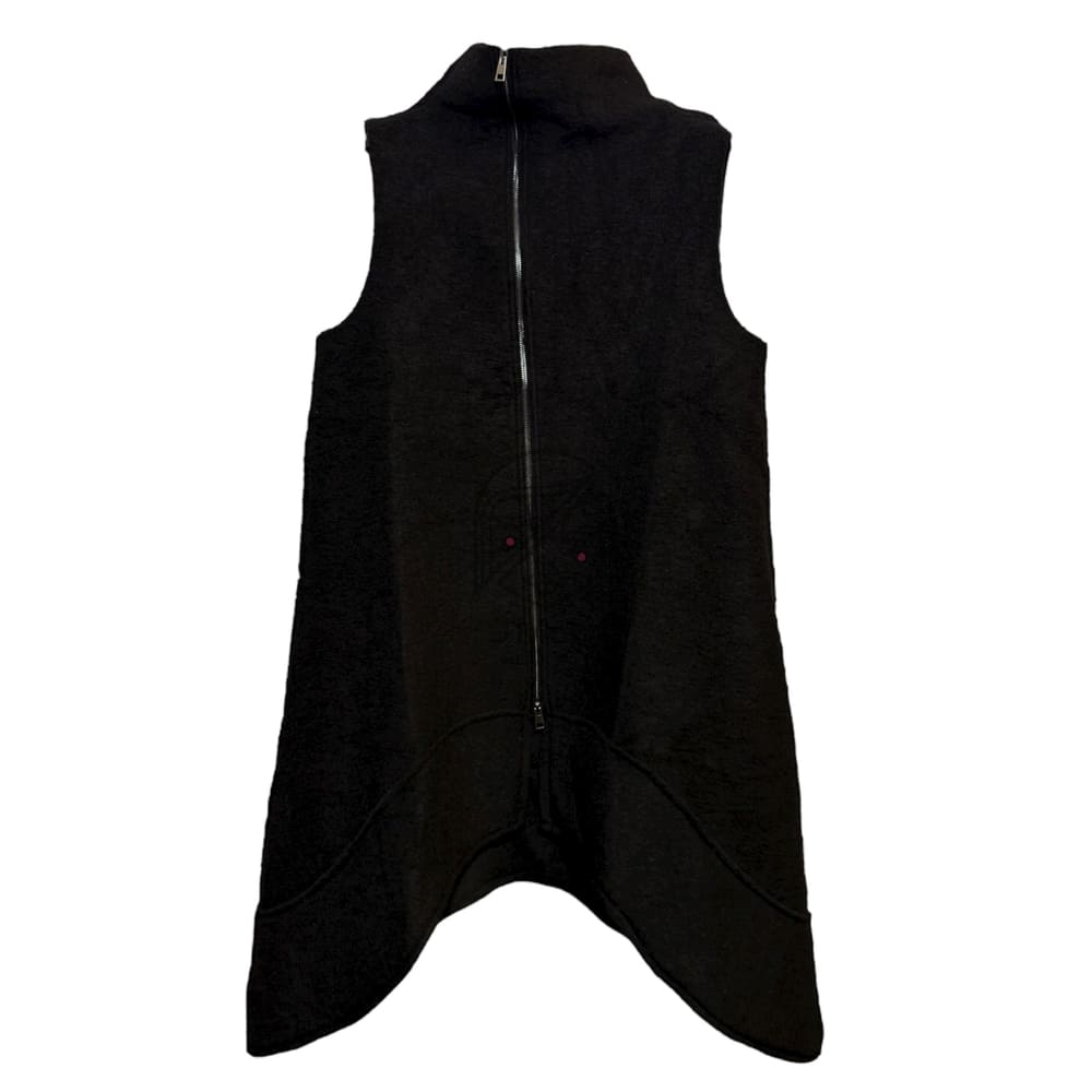 GILET TORONTO 70% WOOL BLACK - immagine 5