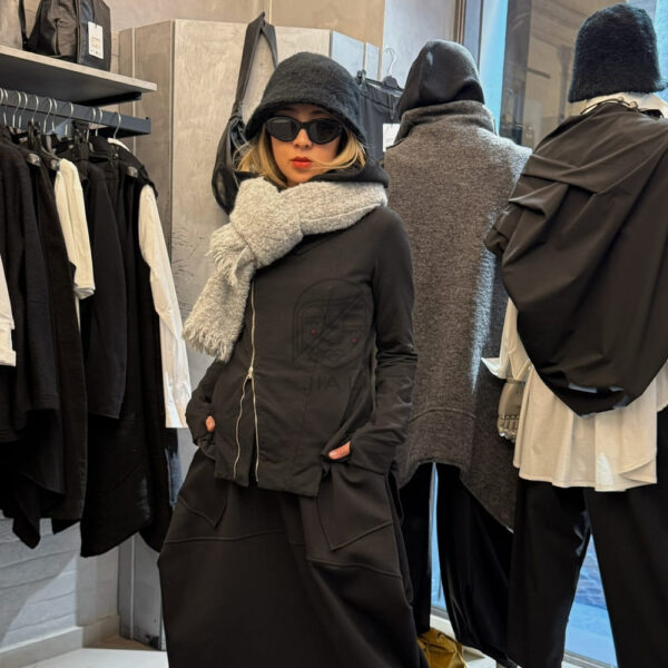 GIACCA FELPATA MOSCOW BLACK