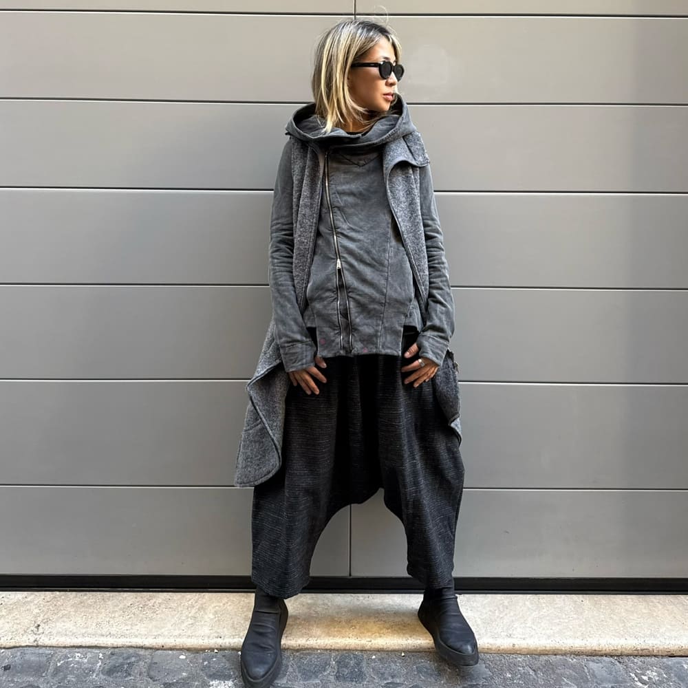GILET TORONTO 70% WOOL GRIGIO - immagine 4