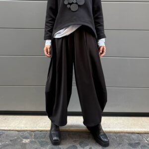 TROUSERS AIDA BLACK NIKKO