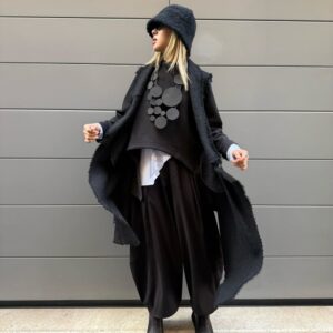 FELPA RABAT CORTA BLACK