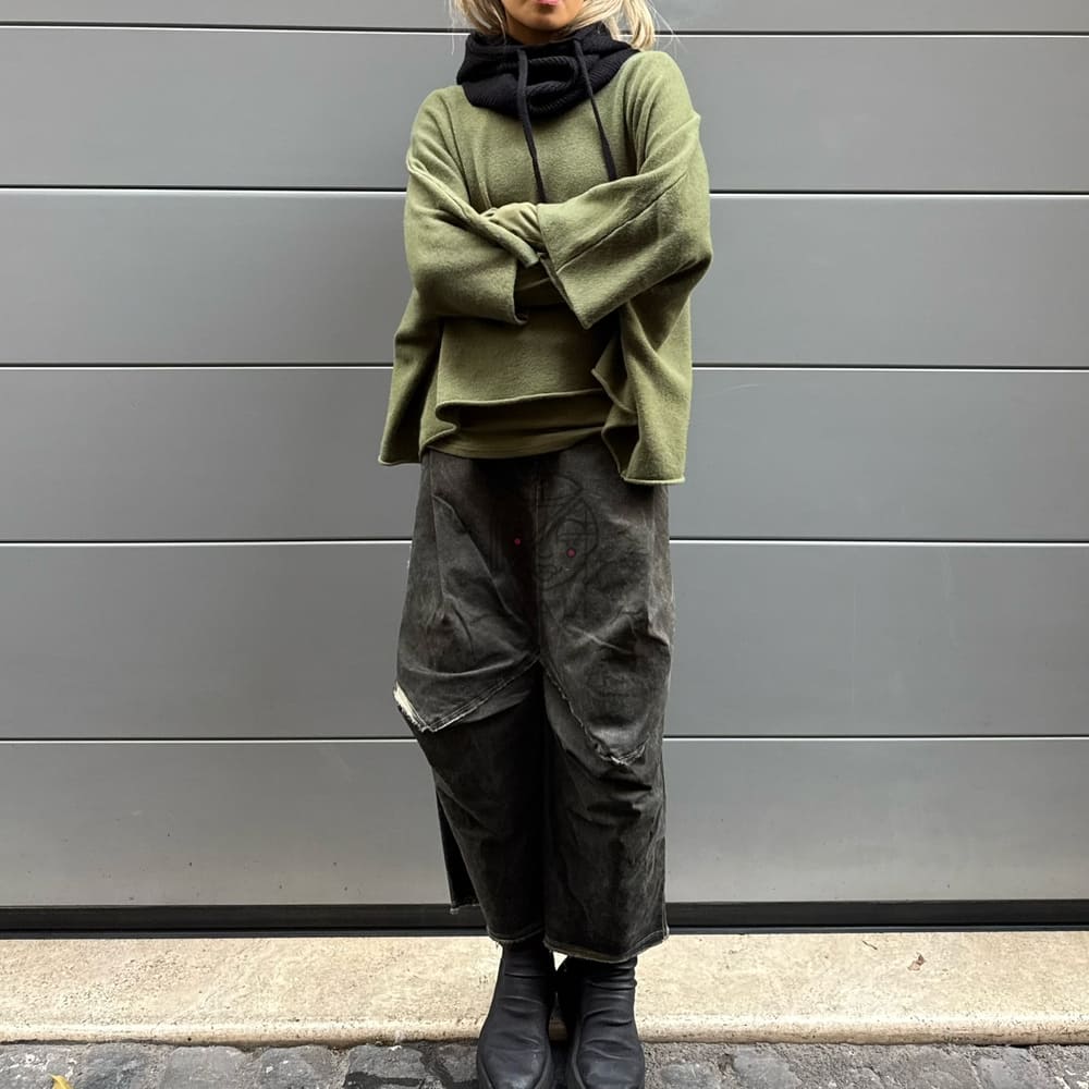 TROUSERS SHIBUYA MILITARE - immagine 2