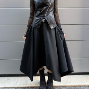 GONNA IN FLANELLA STOCCOLMA BLACK