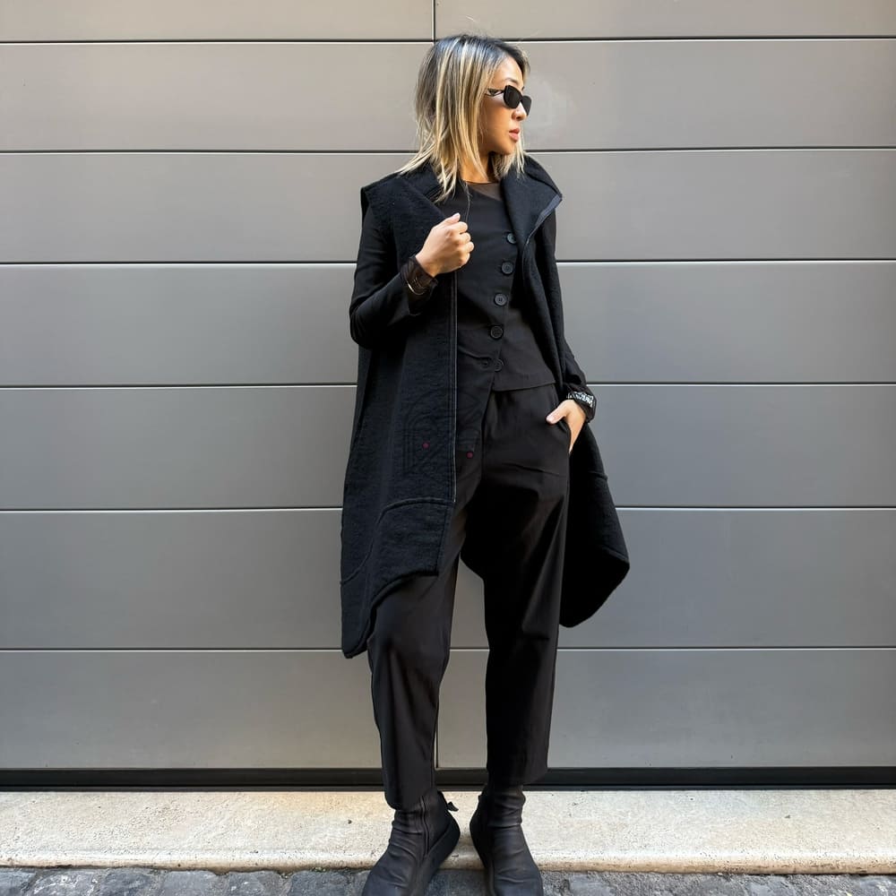 TROUSERS DAFNE NEW BLACK - immagine 6