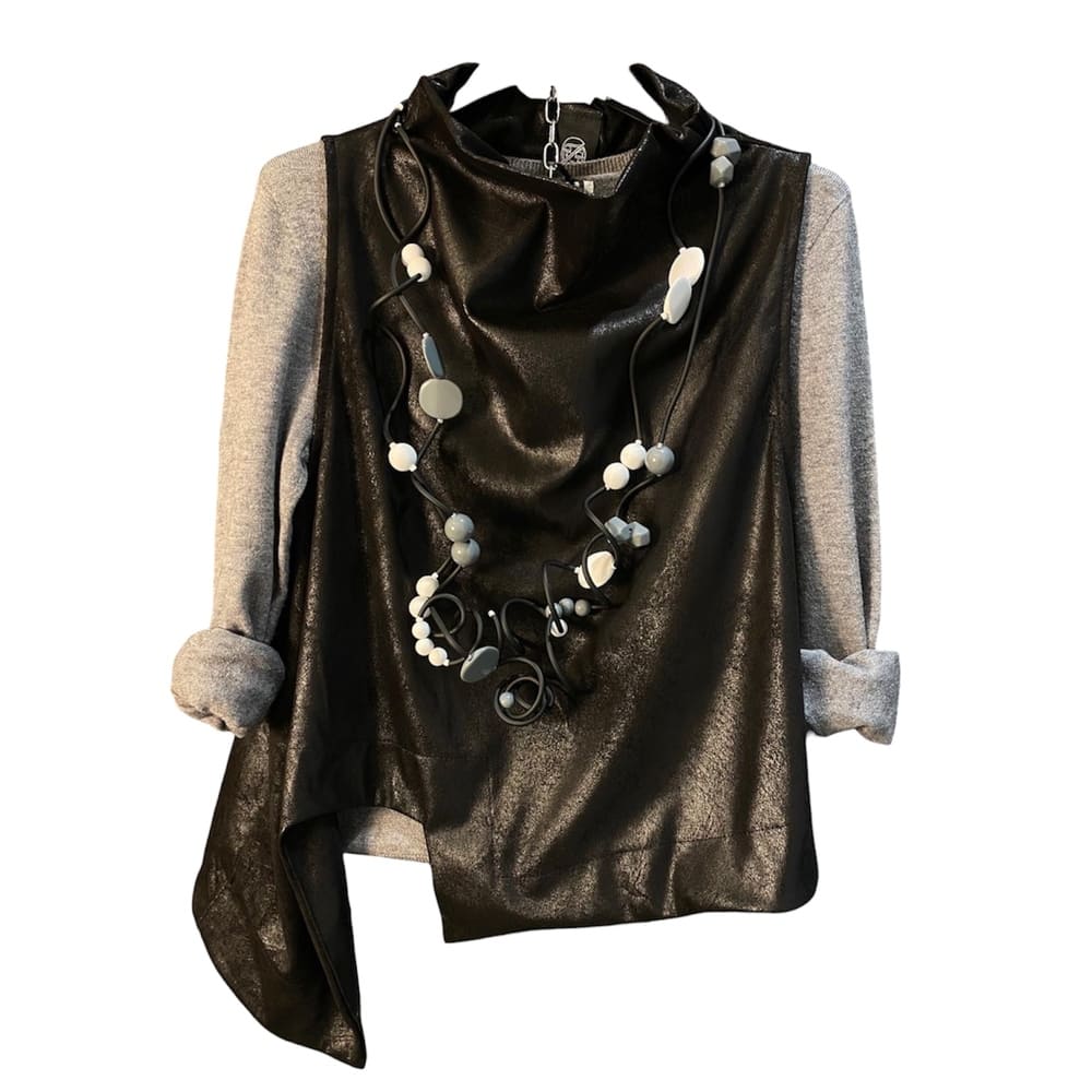 GILET LIZ BLACK