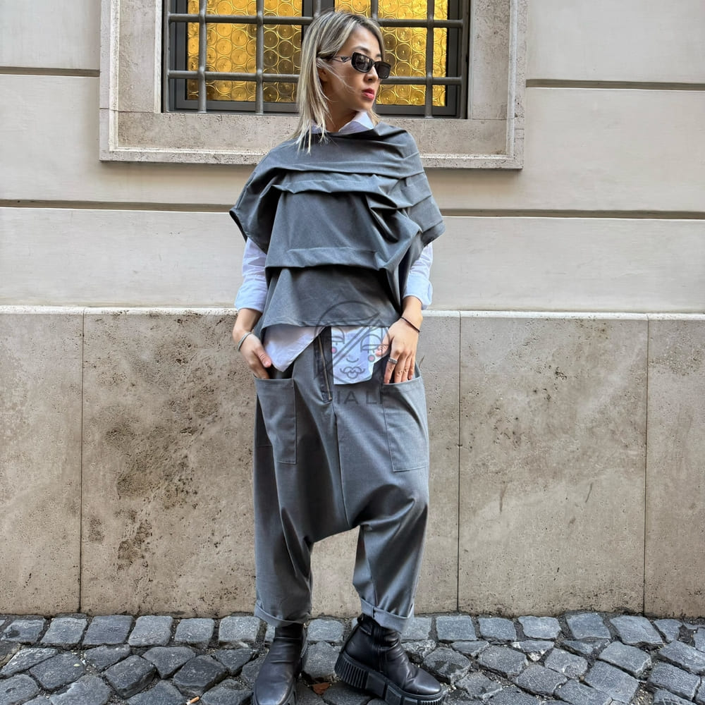 BLUSA NUVOLA GRIGIO