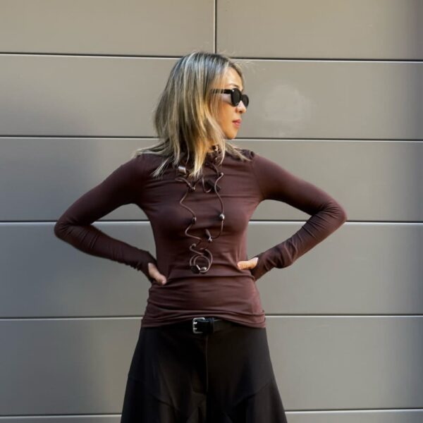 MAGLIA SLIM COFFEE