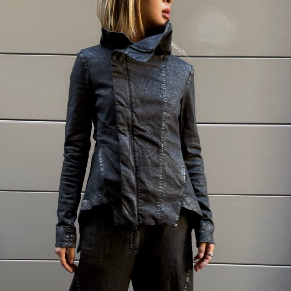 GIACCA ROTTERDAM NERO VINTAGE