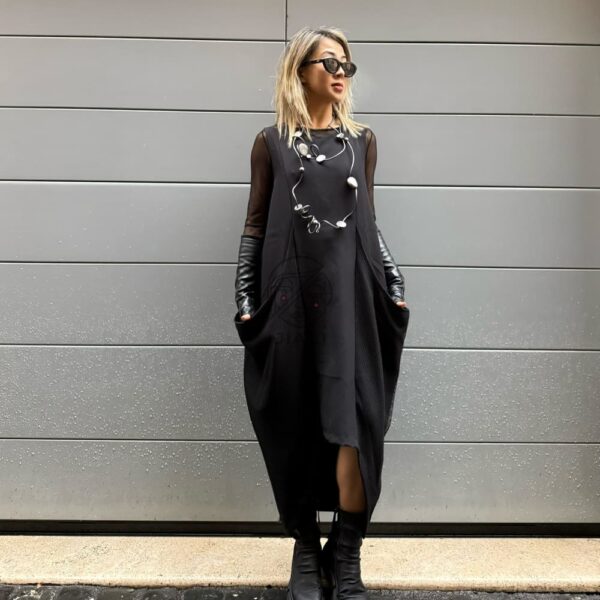DRESS HIBIYA BLACK