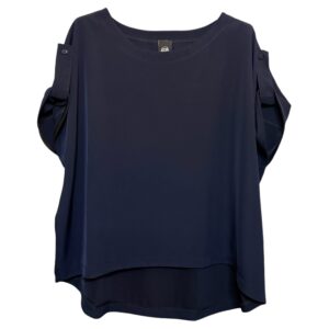 BLUSA VELA BLU SCURO