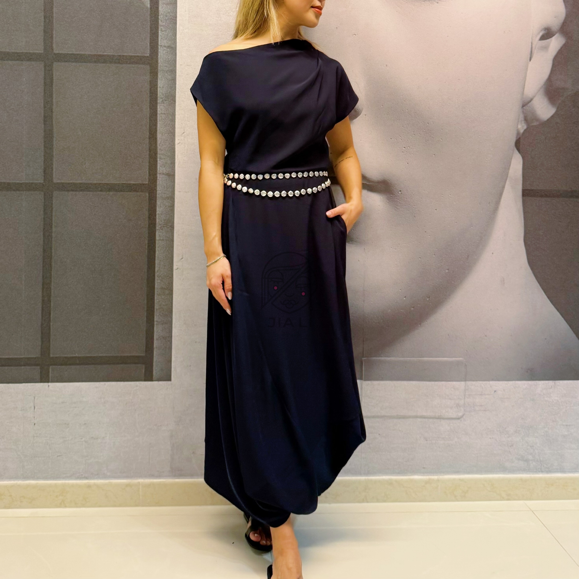 DRESS VELA BLU SCURO