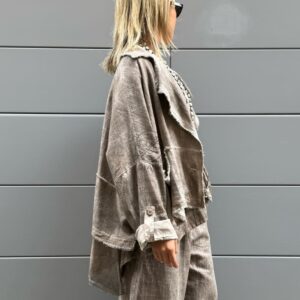 GIACCA CARAIBI FANGO