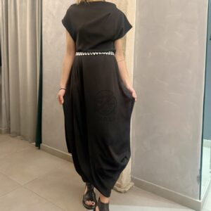 DRESS VELA NERO