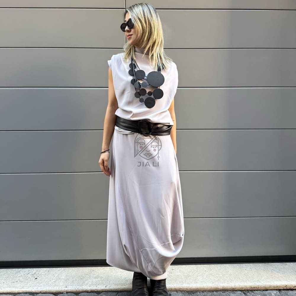 GONNA VELA GRIGIO LAVANDA - immagine 2
