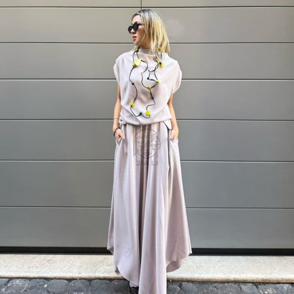 TROUSERS VELA GRIGIO LAVANDA