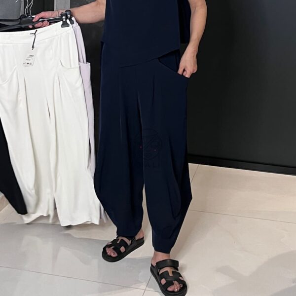 TROUSERS VELA LOUISE BLU SCURO