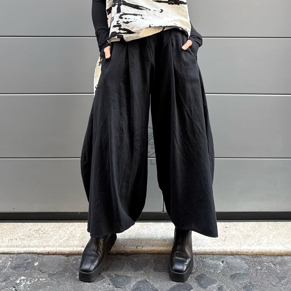 TROUSERS LINO AIDA NERO