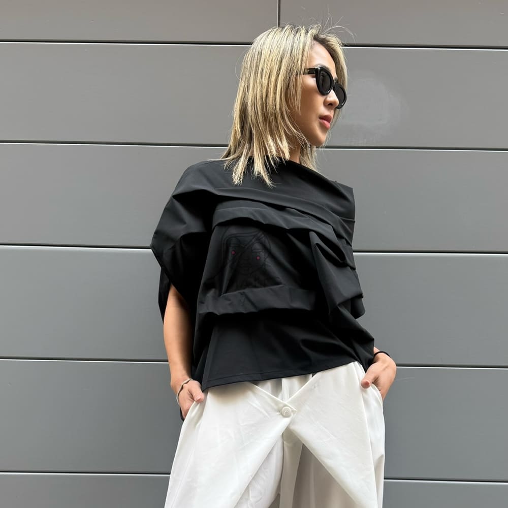 BLUSA NUVOLA BLACK