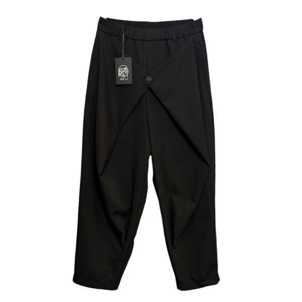 TROUSERS ROMBO AMAN NERO