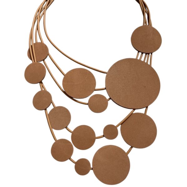 COLLANA CERCHI BISCOTTO