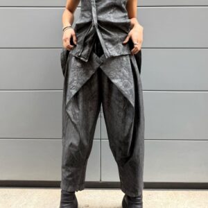 TROUSERS ROMBO PHOENIX NERO VINTAGE
