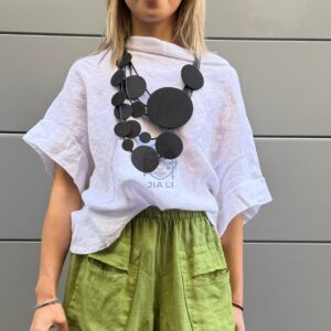 BLUSA MIAMI LINO BIANCO