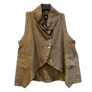 GILET SAFARI FANGO