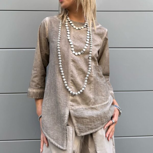 BLUSA TAORMINA FANGO 133