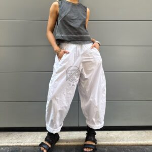 TROUSERS BARI COTONE BIANCO
