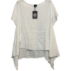 BLUSA OSTUNI BIANCO LINO