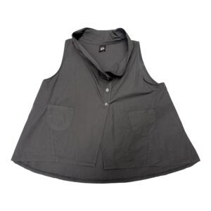 GILET BARI COTONE ANTRACITE