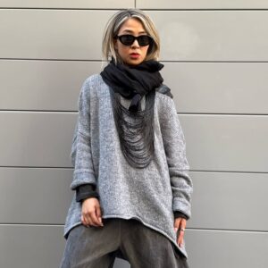 MAGLIONE NOVARA GRIGIO 132