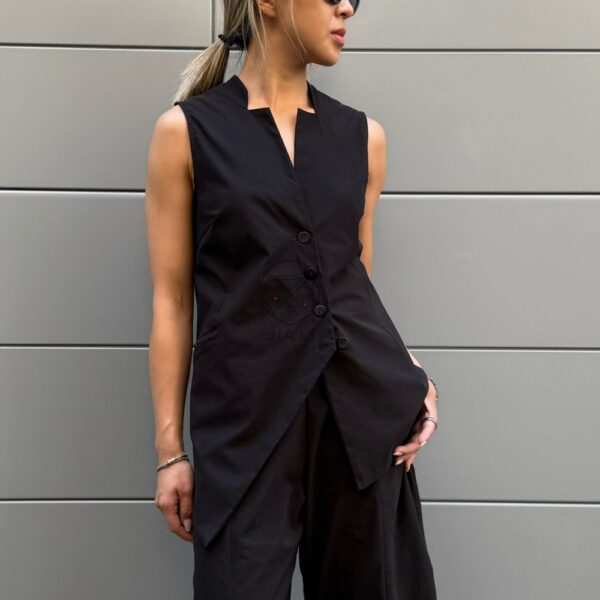 GILET STRASBURGO ZURIGO NERO 07211