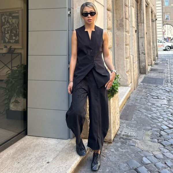 TROUSERS STRASBURGO NERO