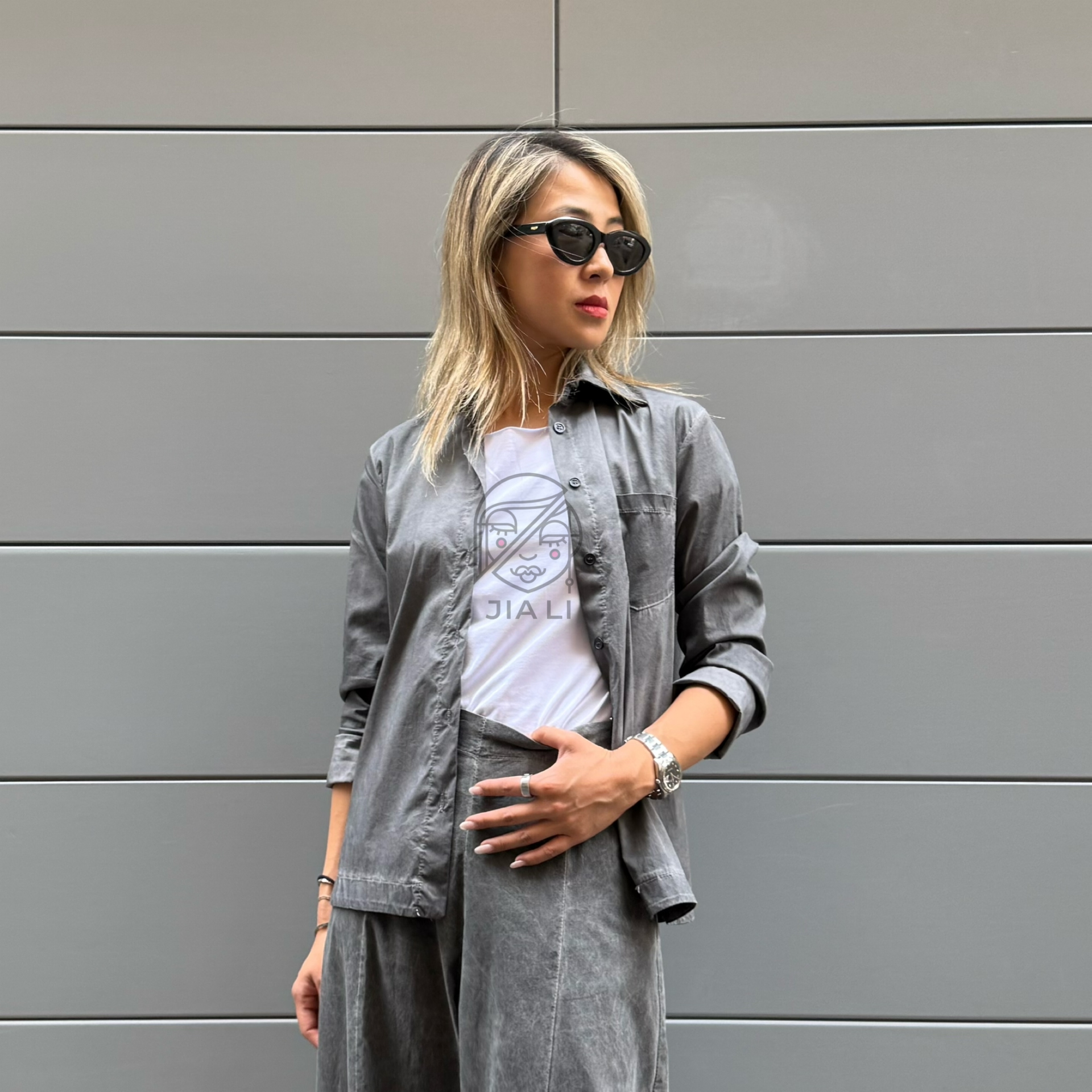 CAMICIA CANNES GRIGIO - immagine 2