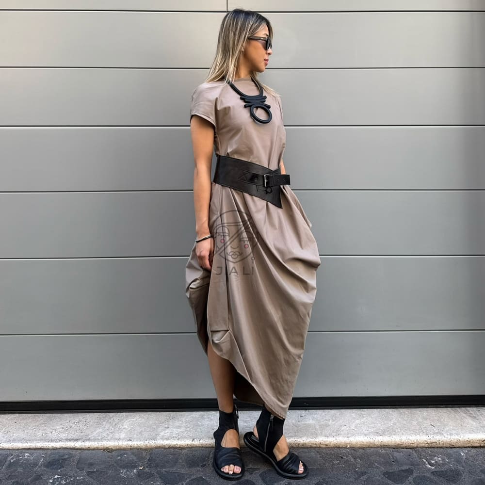 DRESS GINEVRA FANGO