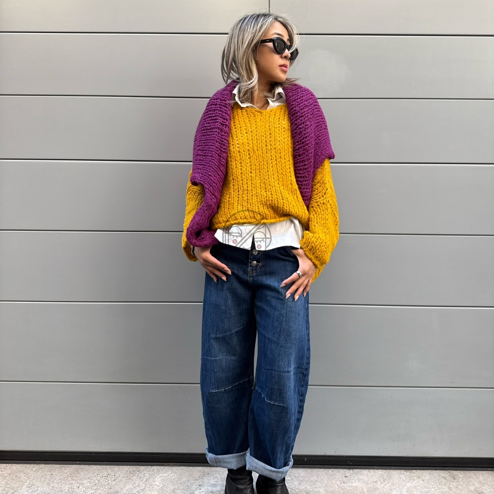 MAGLIONE PARIS SENAPE - immagine 4