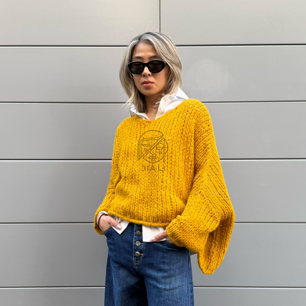 MAGLIONE PARIS SENAPE