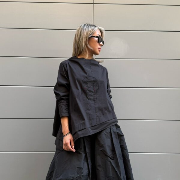CAMICIA NIZZA NERO 125-2
