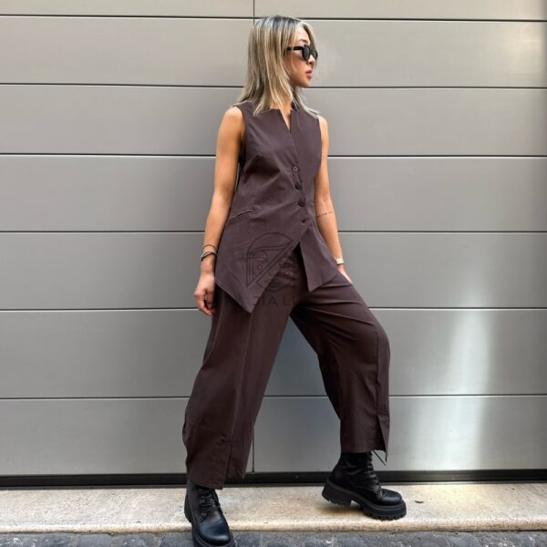 TROUSERS STRASBURGO MARRONE