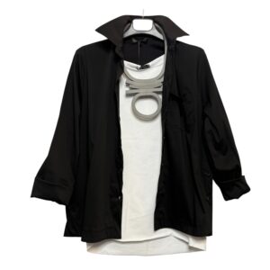 CAMICIA CANNES NERA