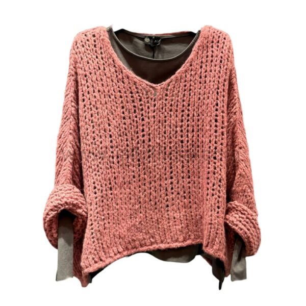 MAGLIONE PARIS ROSA