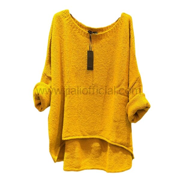 MAGLIONE NOVARA SENAPE