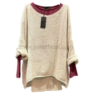 MAGLIONE NOVARA PANNA