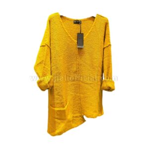 MAGLIONE BERLINO SENAPE
