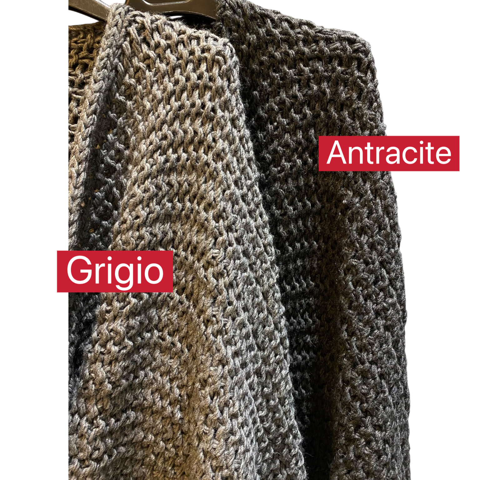 CARDIGAN CARAIBI ANTRACITE 135 - immagine 5