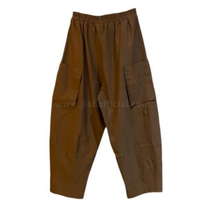 TROUSERS ZURIGO MARRONE TAGLIA COMODA