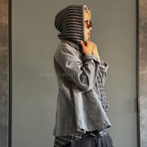 BALACLAVA RIGATA NERO